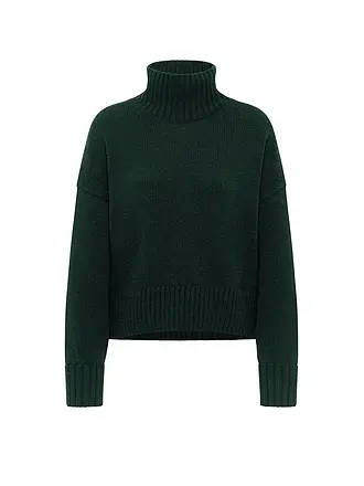 LANIUS | Pull à col roulé | dunkelgrün
